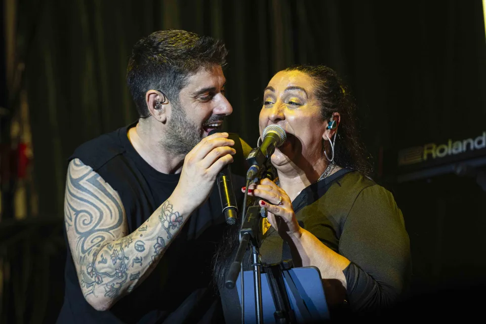 Fotografía de Melendi en concierto