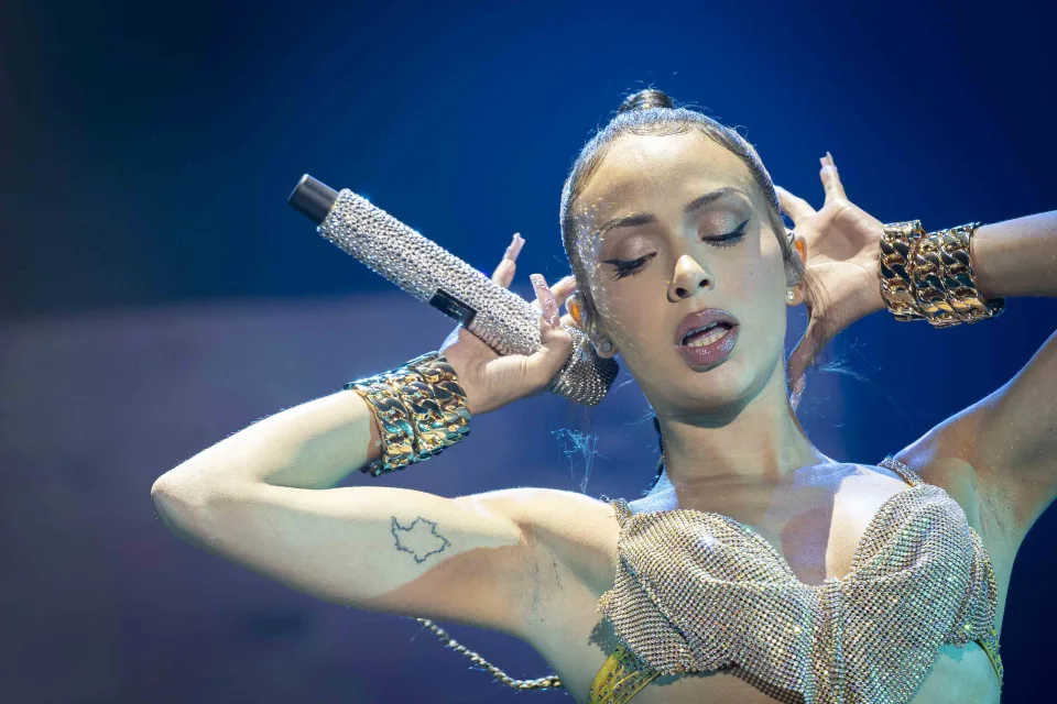 Fotografía de Bad Gyal en concierto