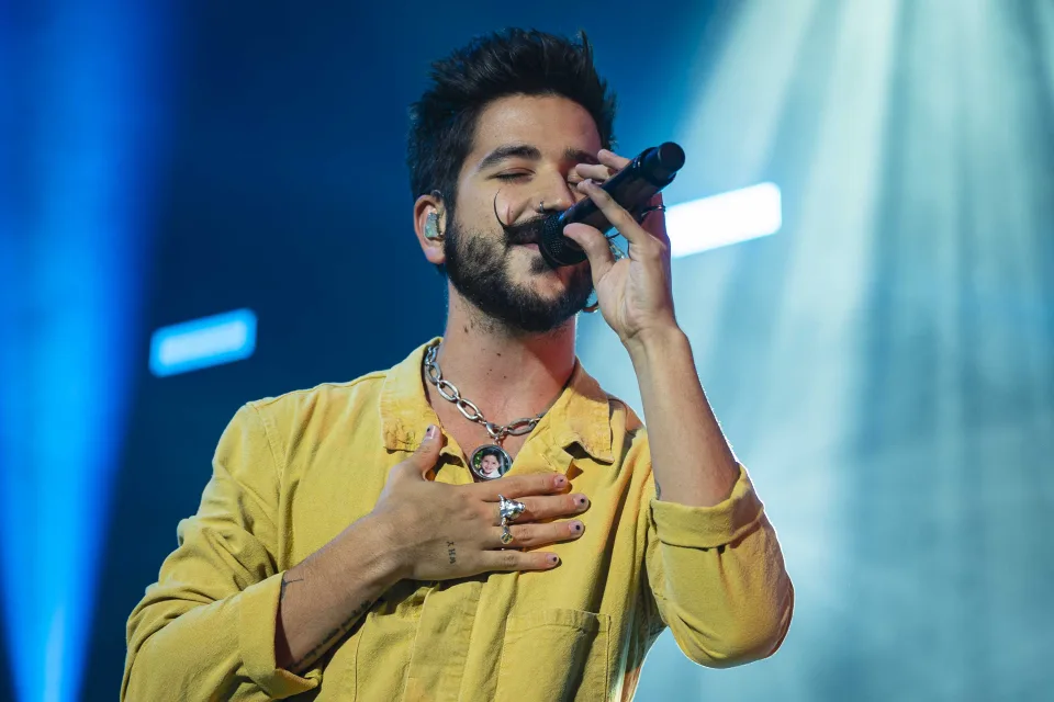 Fotografía de Camilo en concierto