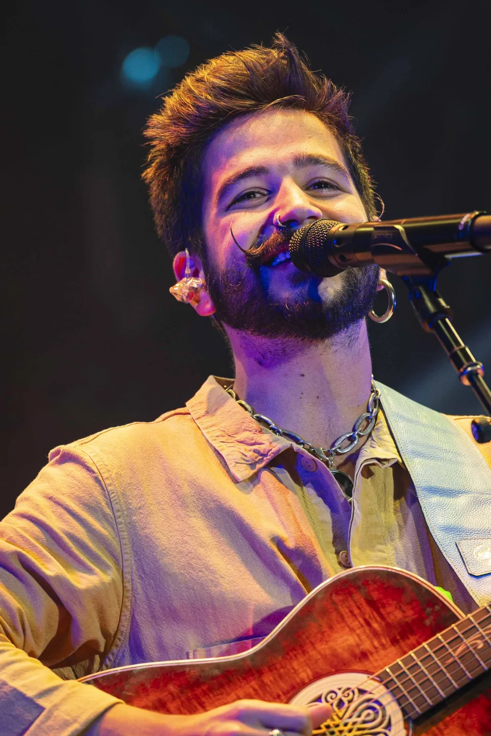Fotografía de Camilo en concierto