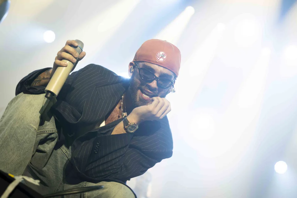 Fotografía de Manuel Turizo en concierto