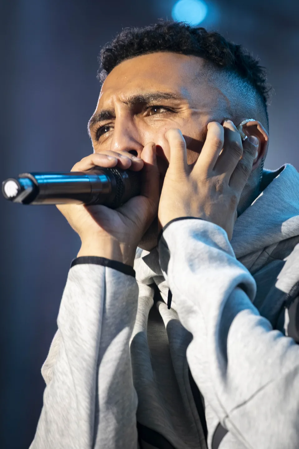 Fotografía de Morad en concierto