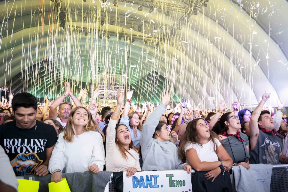 Fotografía de concierto en Zaragoza