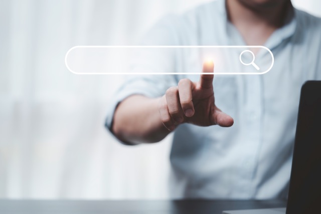 Vista de diseño web profesional para empresa