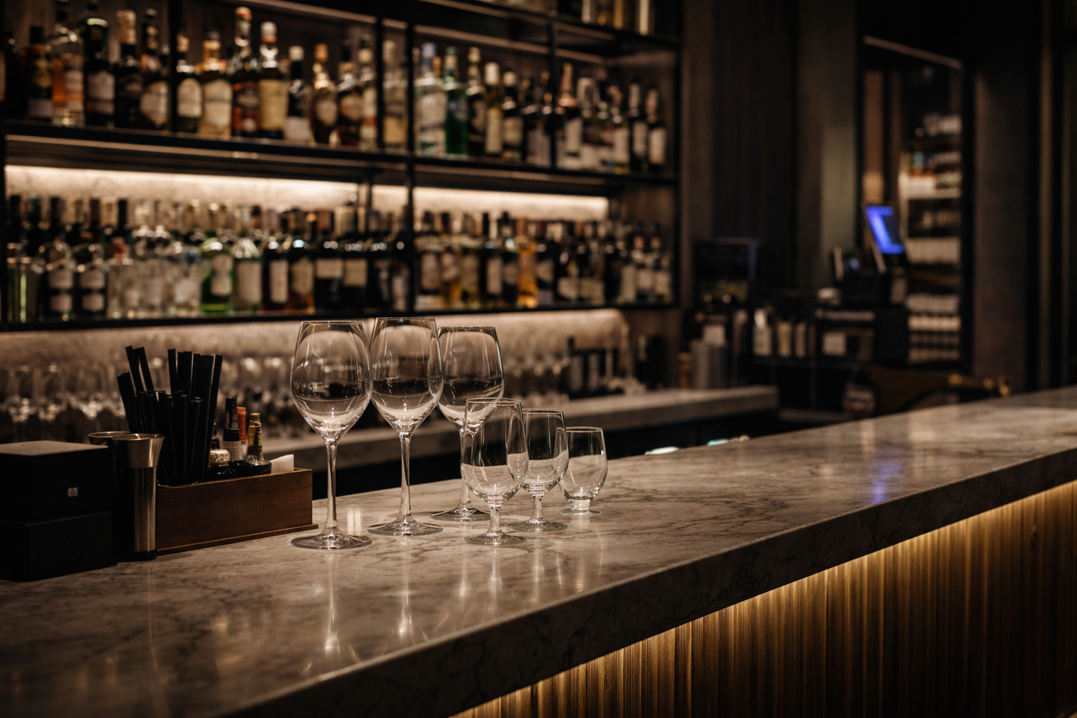 Barra de cócteles de Cobalto